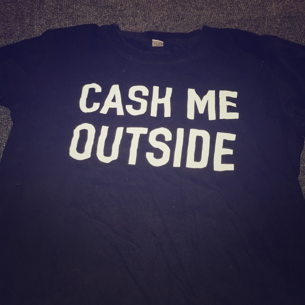 Bhad bhabie cash me outside t-shirt
